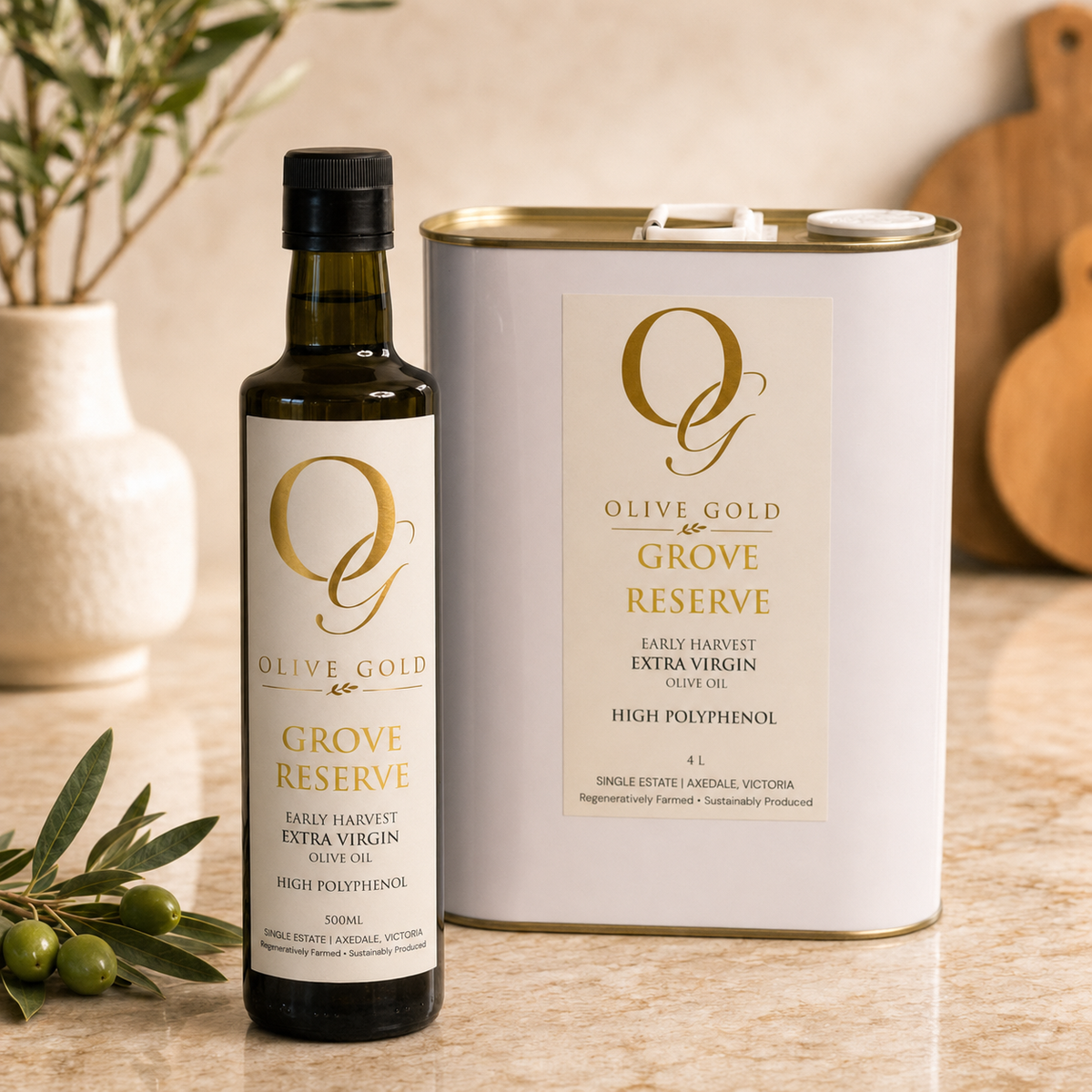 GROVE RESERVE Early Harvest Extra Virgin Olive Oil