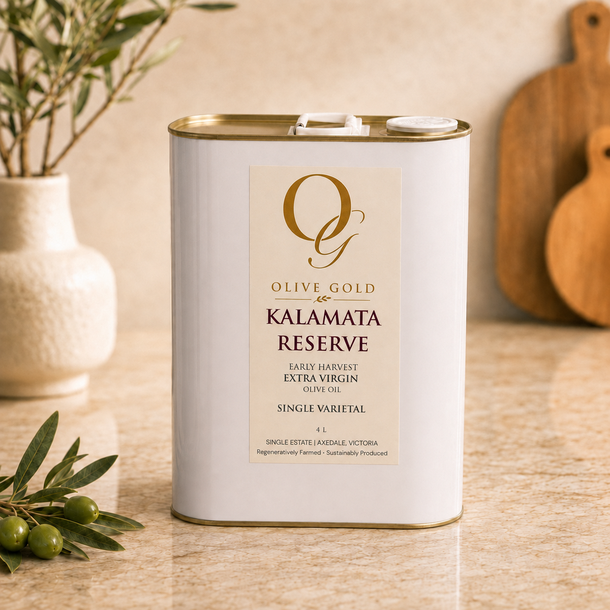 KALAMATA RESERVE Early Harvest Extra Virgin Olive Oil