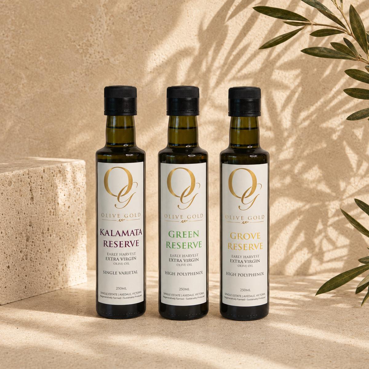 The Complete Olive Gold Set