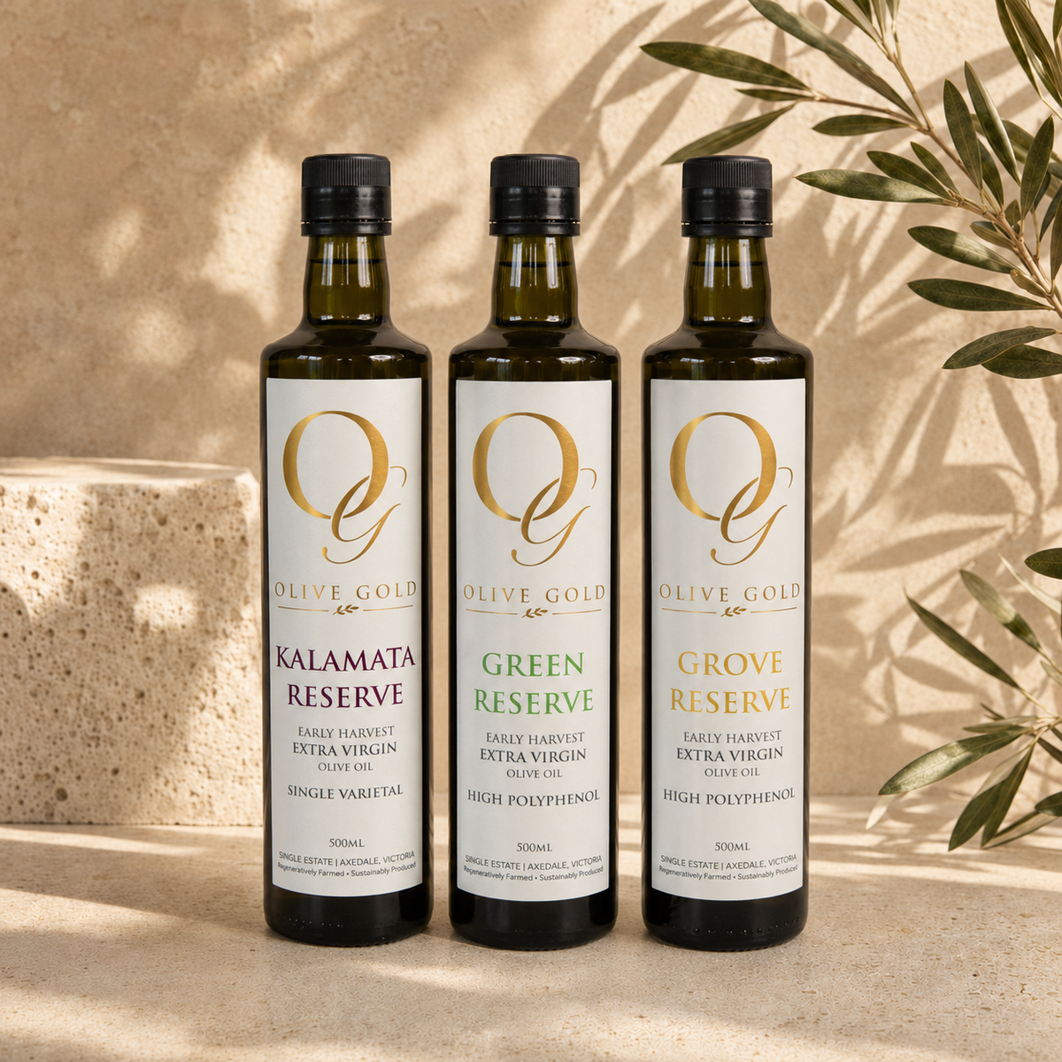The Complete Olive Gold Set